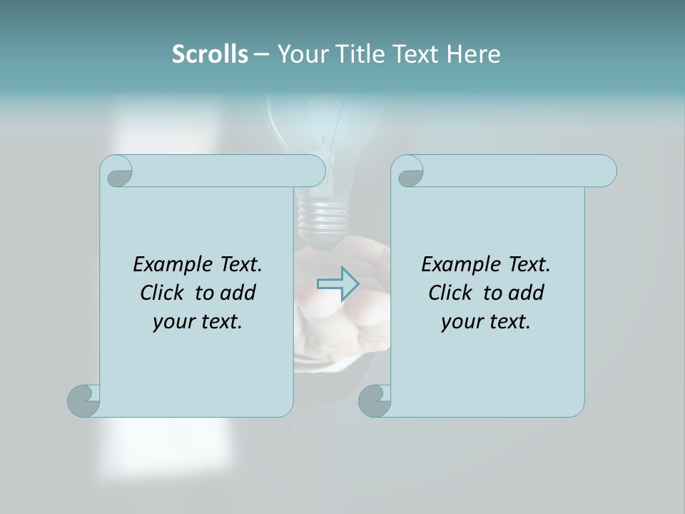 Think Isolated Power PowerPoint Template