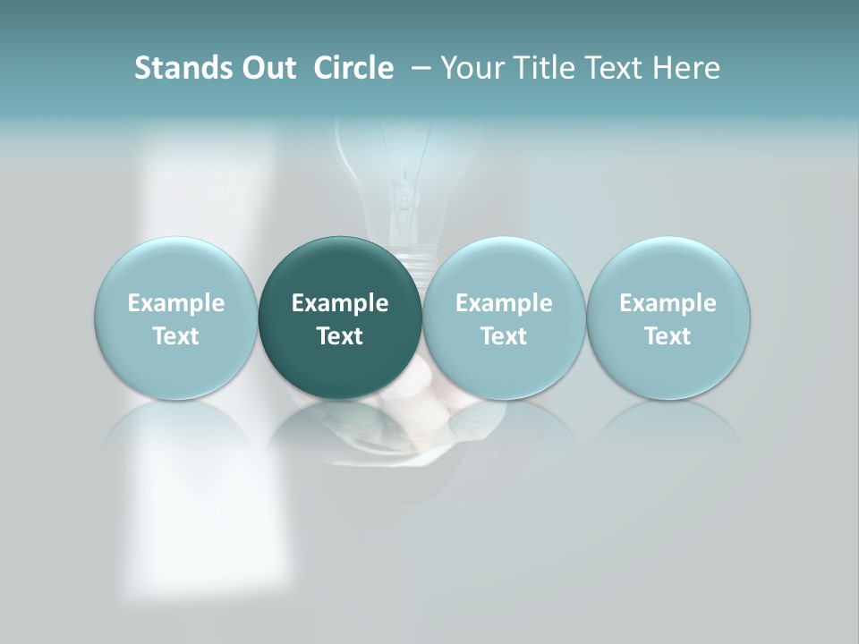 Think Isolated Power PowerPoint Template