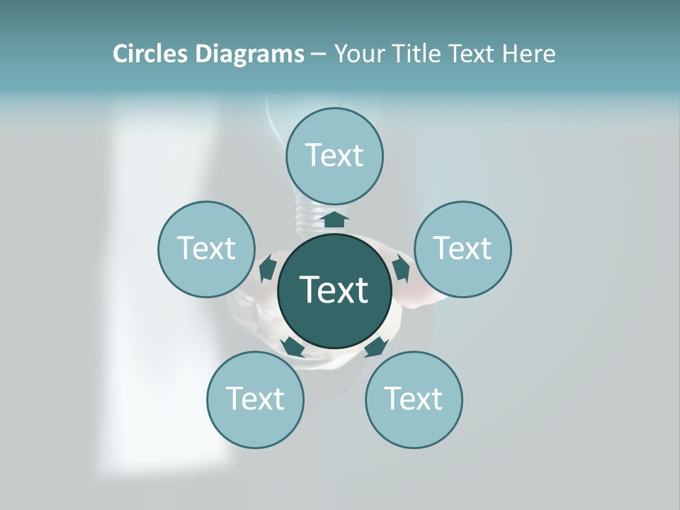 Think Isolated Power PowerPoint Template