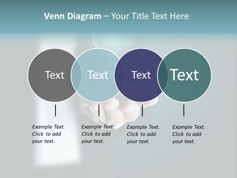 Think Isolated Power PowerPoint Template