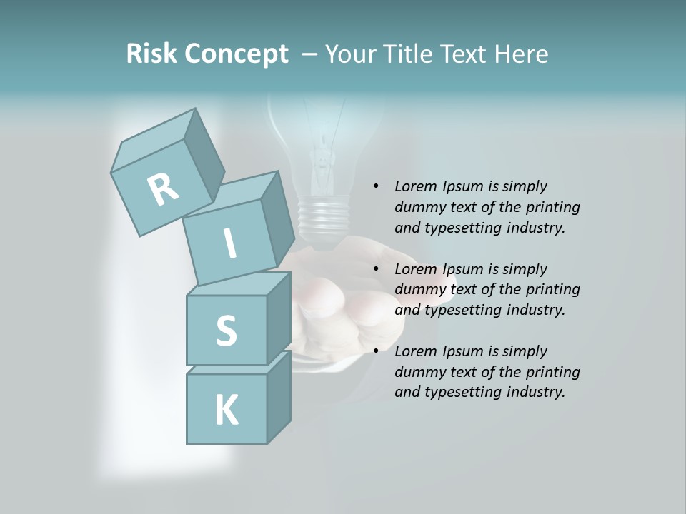 Think Isolated Power PowerPoint Template