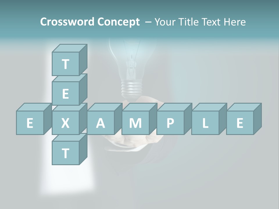 Think Isolated Power PowerPoint Template