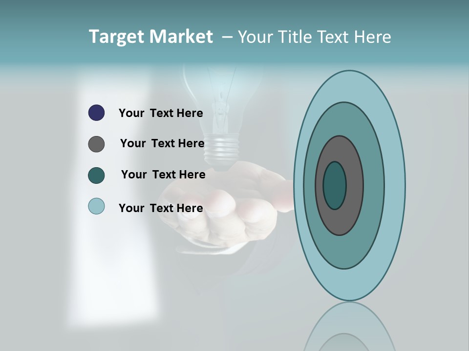 Think Isolated Power PowerPoint Template