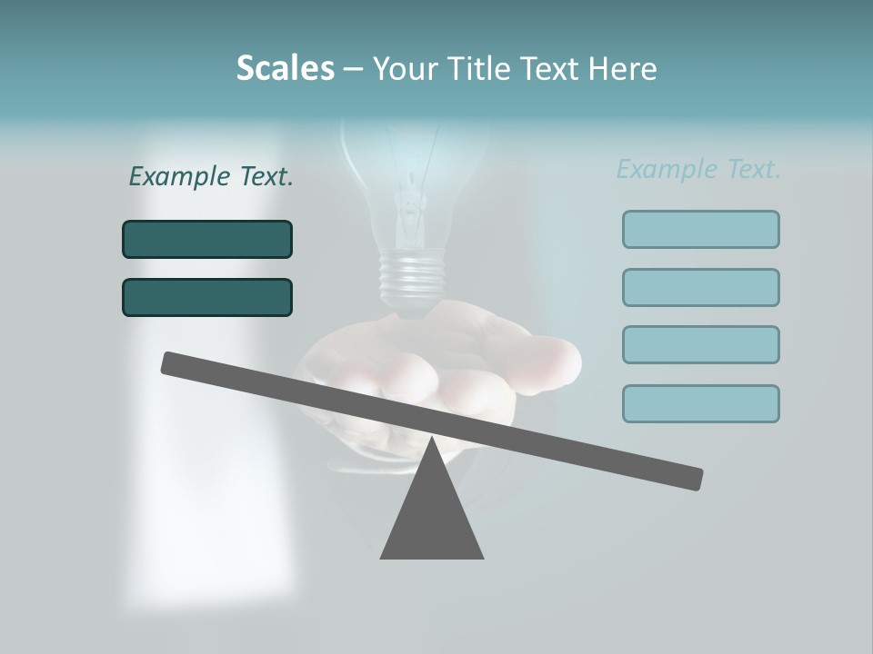 Think Isolated Power PowerPoint Template