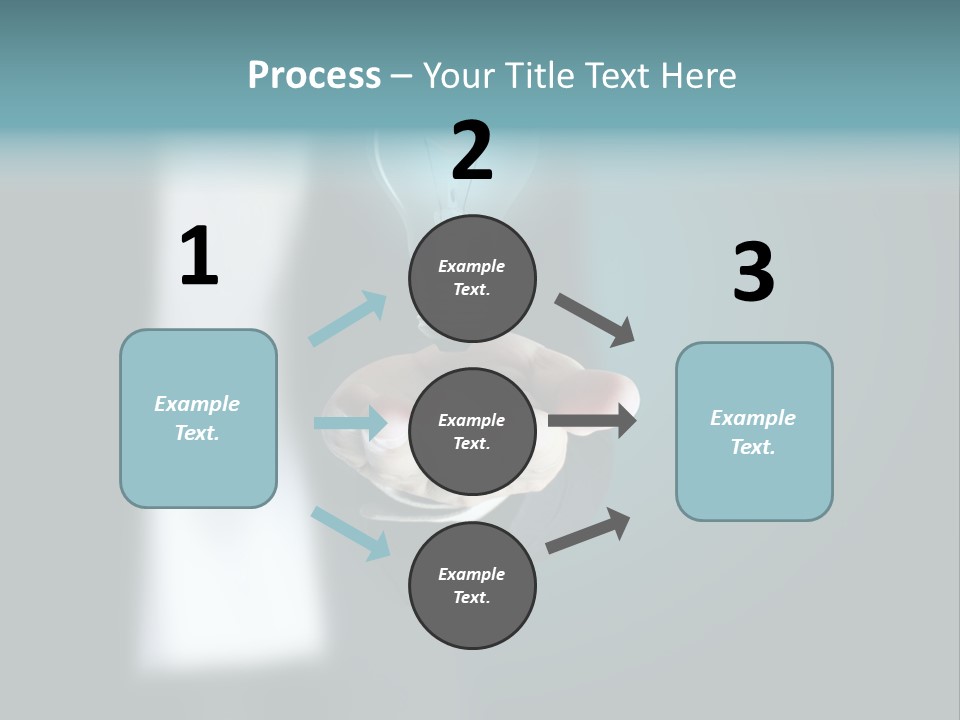 Think Isolated Power PowerPoint Template