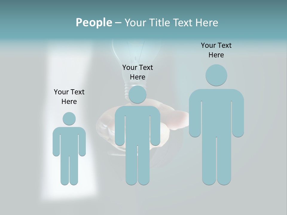 Think Isolated Power PowerPoint Template