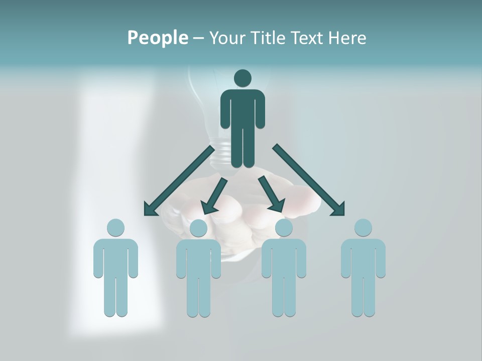 Think Isolated Power PowerPoint Template