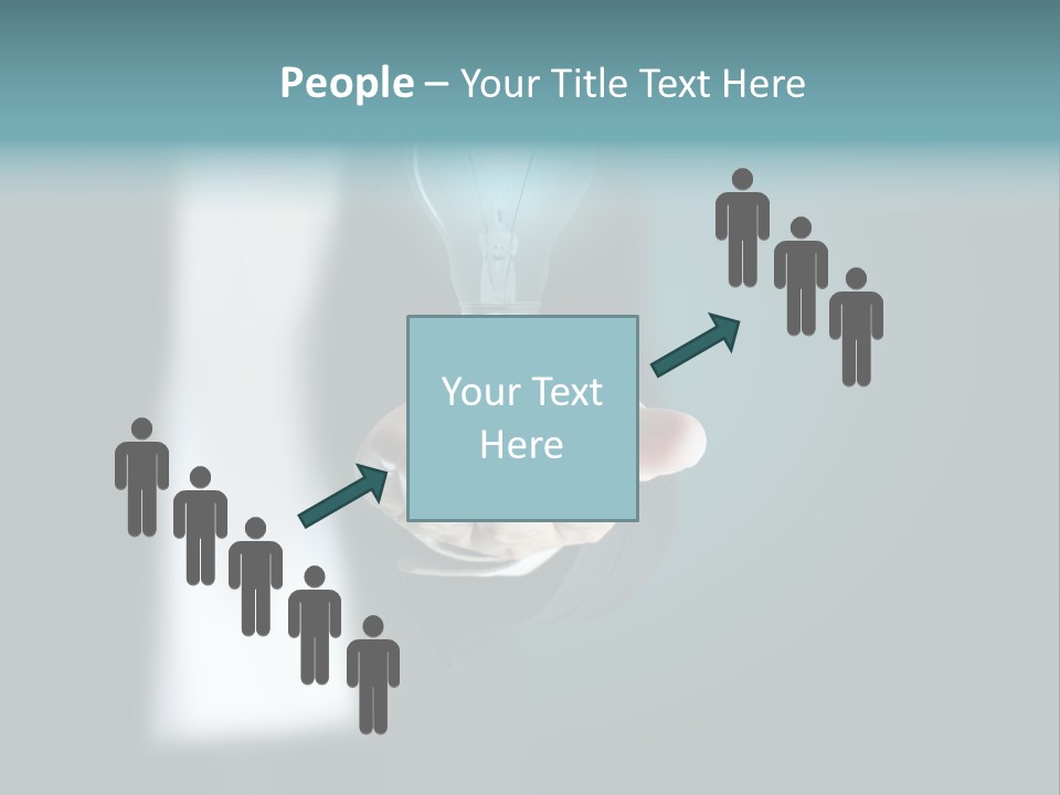 Think Isolated Power PowerPoint Template