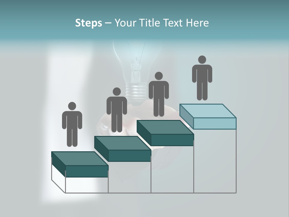 Think Isolated Power PowerPoint Template
