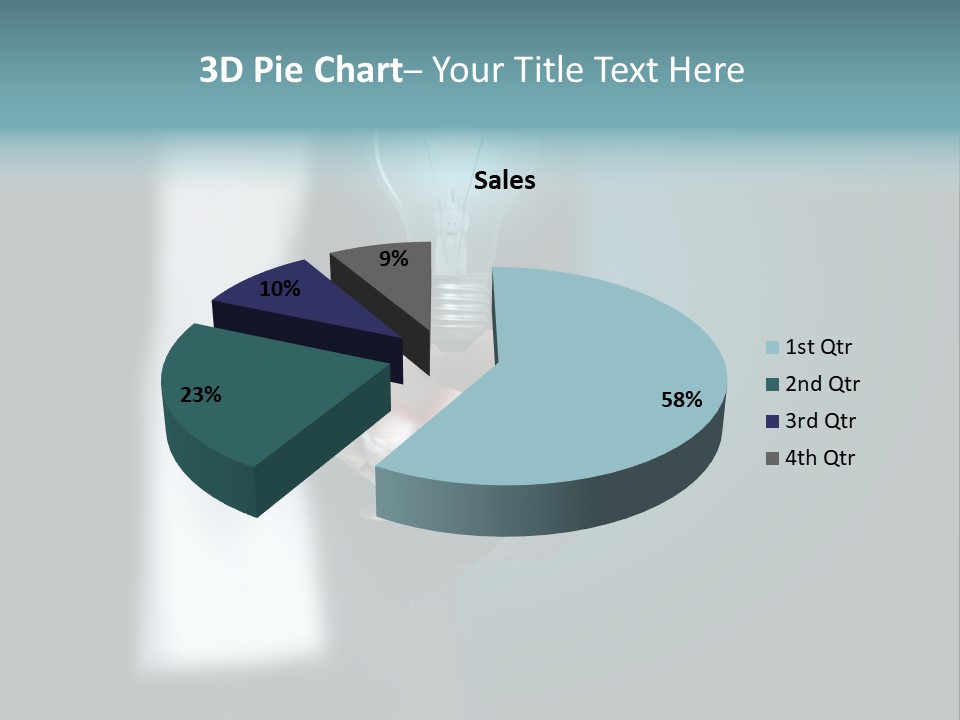 Think Isolated Power PowerPoint Template