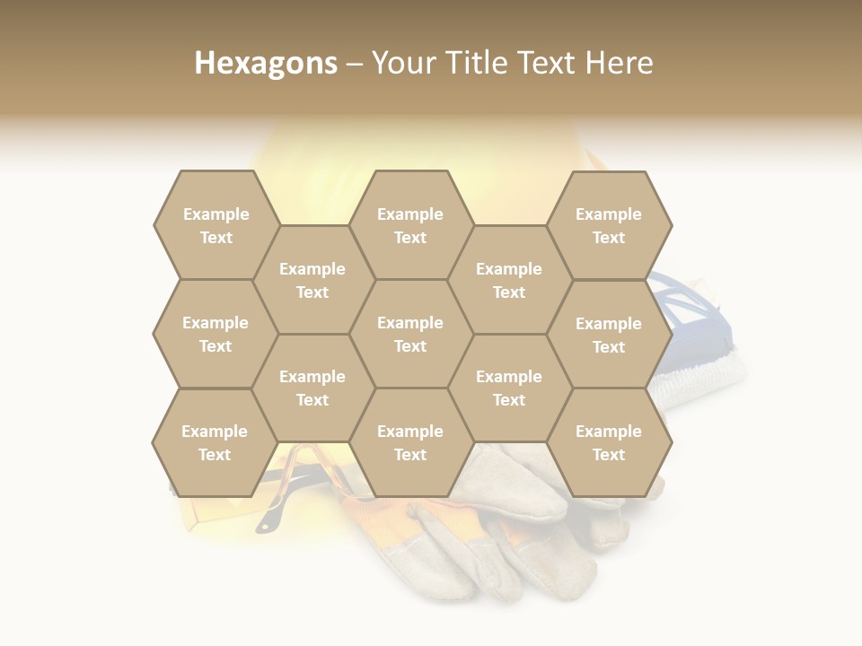 Accident Cautious Goggles PowerPoint Template