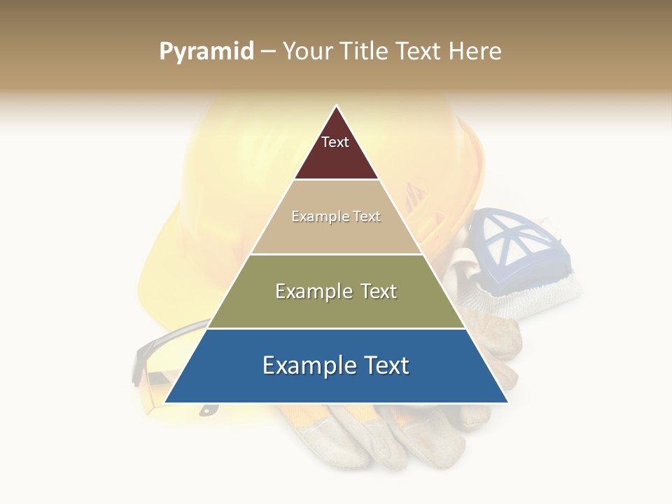 Accident Cautious Goggles PowerPoint Template