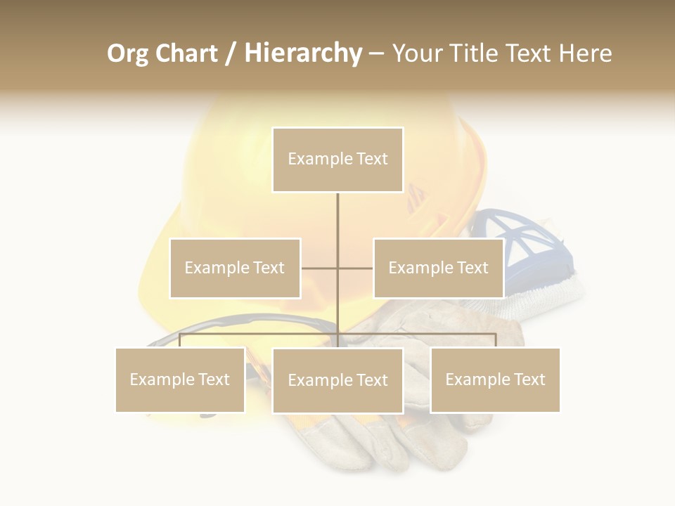 Accident Cautious Goggles PowerPoint Template