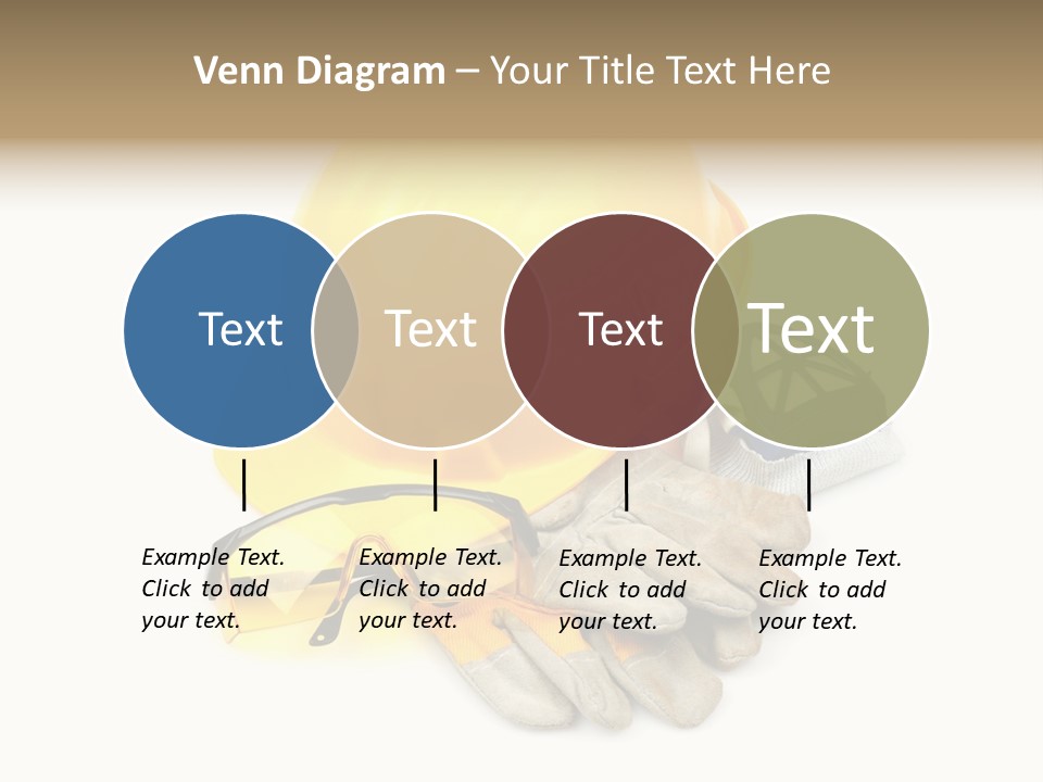 Accident Cautious Goggles PowerPoint Template