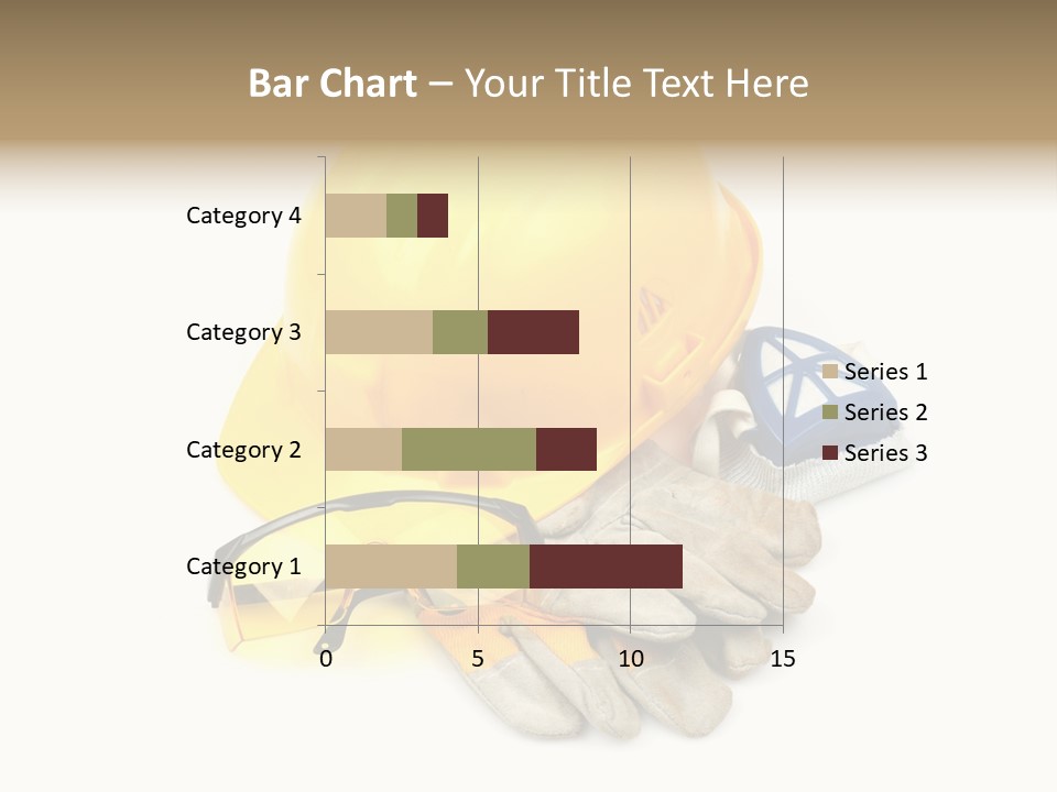 Accident Cautious Goggles PowerPoint Template