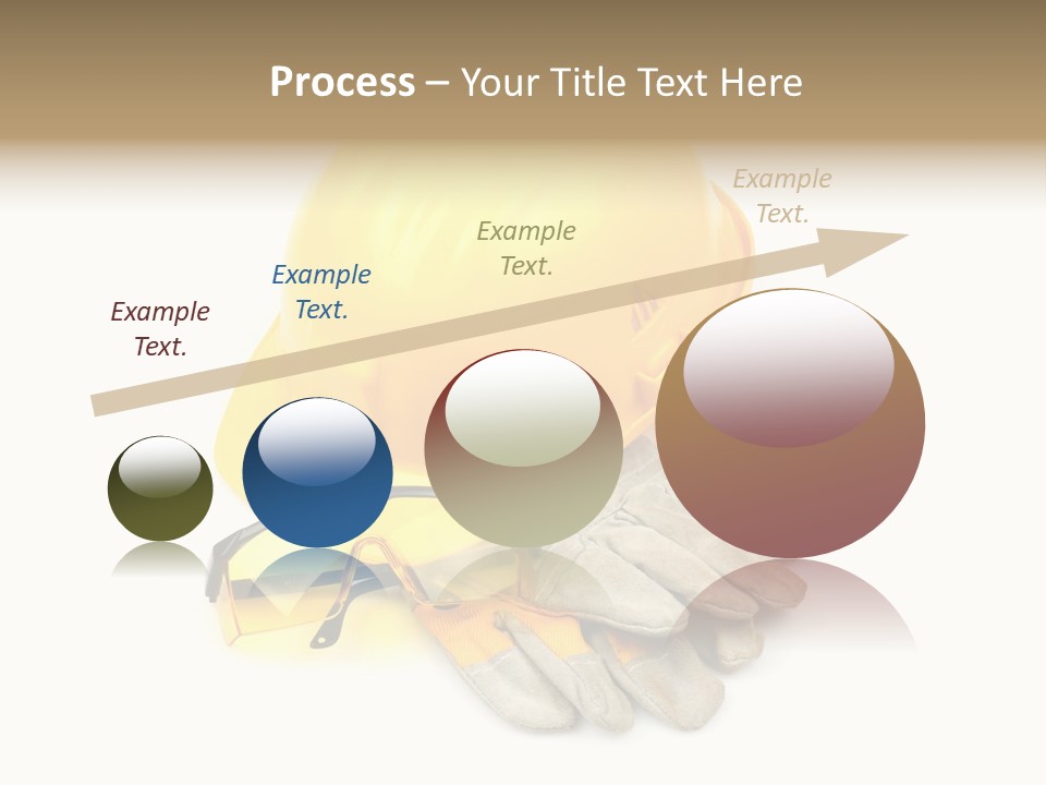 Accident Cautious Goggles PowerPoint Template