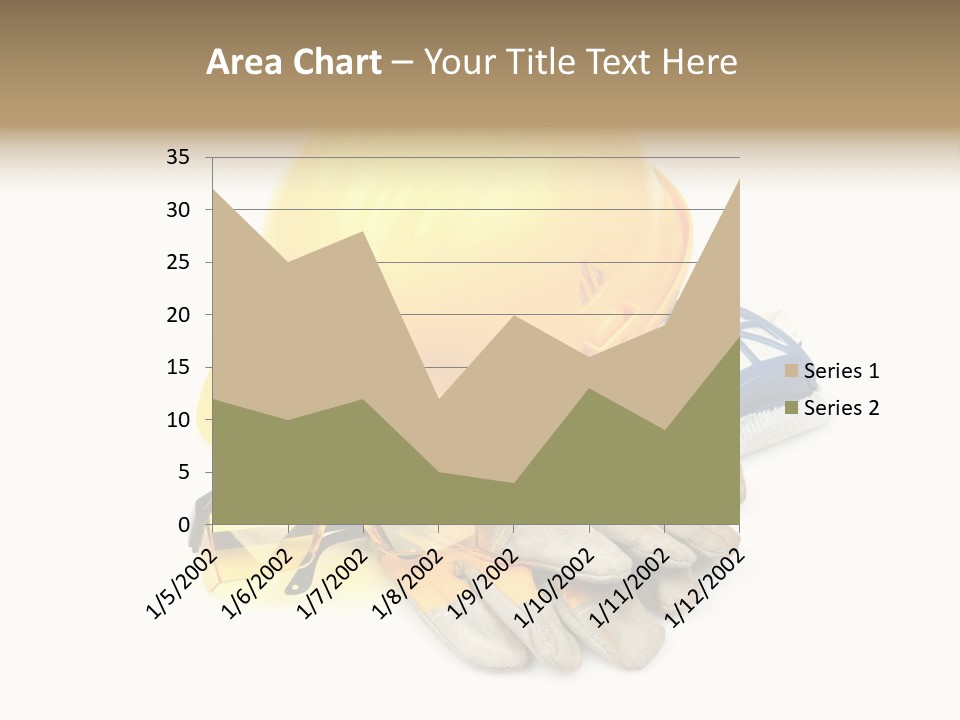 Accident Cautious Goggles PowerPoint Template