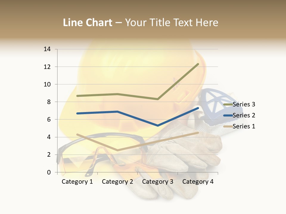 Accident Cautious Goggles PowerPoint Template