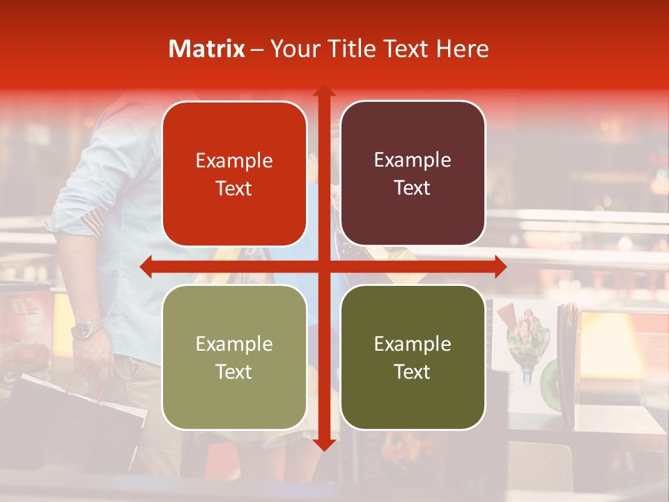 Mannequin Retail Couple PowerPoint Template