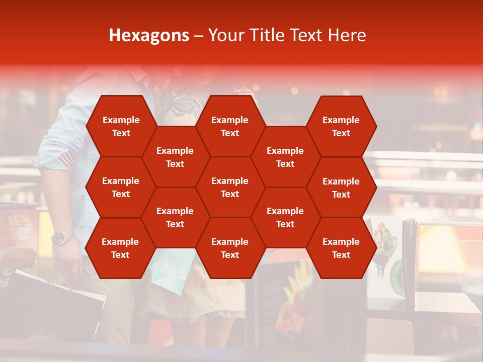 Mannequin Retail Couple PowerPoint Template