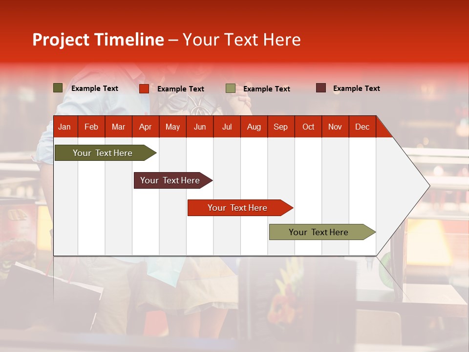 Mannequin Retail Couple PowerPoint Template