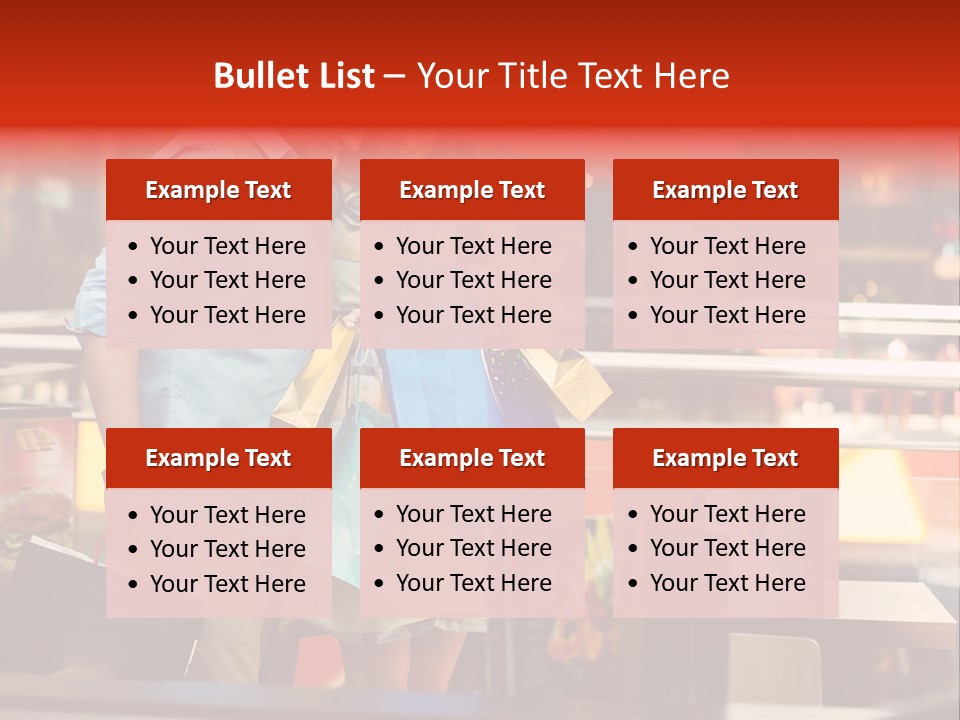 Mannequin Retail Couple PowerPoint Template