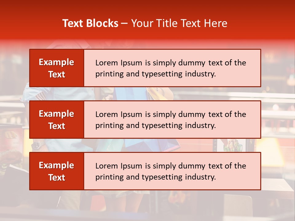 Mannequin Retail Couple PowerPoint Template