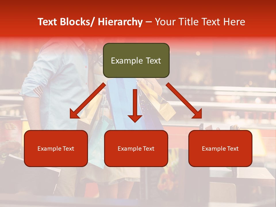 Mannequin Retail Couple PowerPoint Template