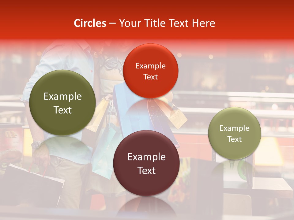 Mannequin Retail Couple PowerPoint Template