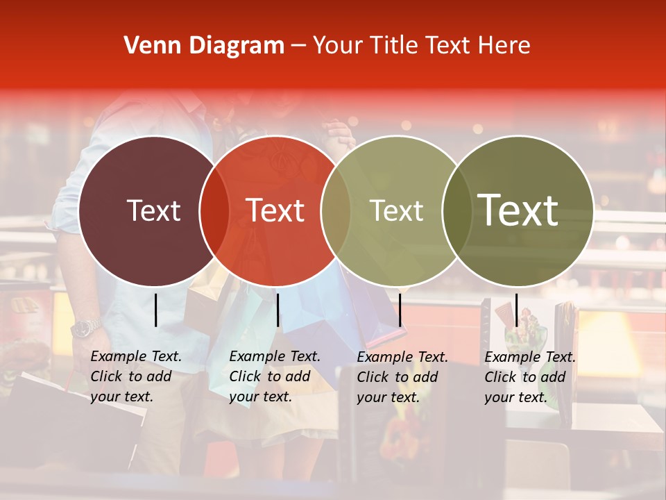 Mannequin Retail Couple PowerPoint Template