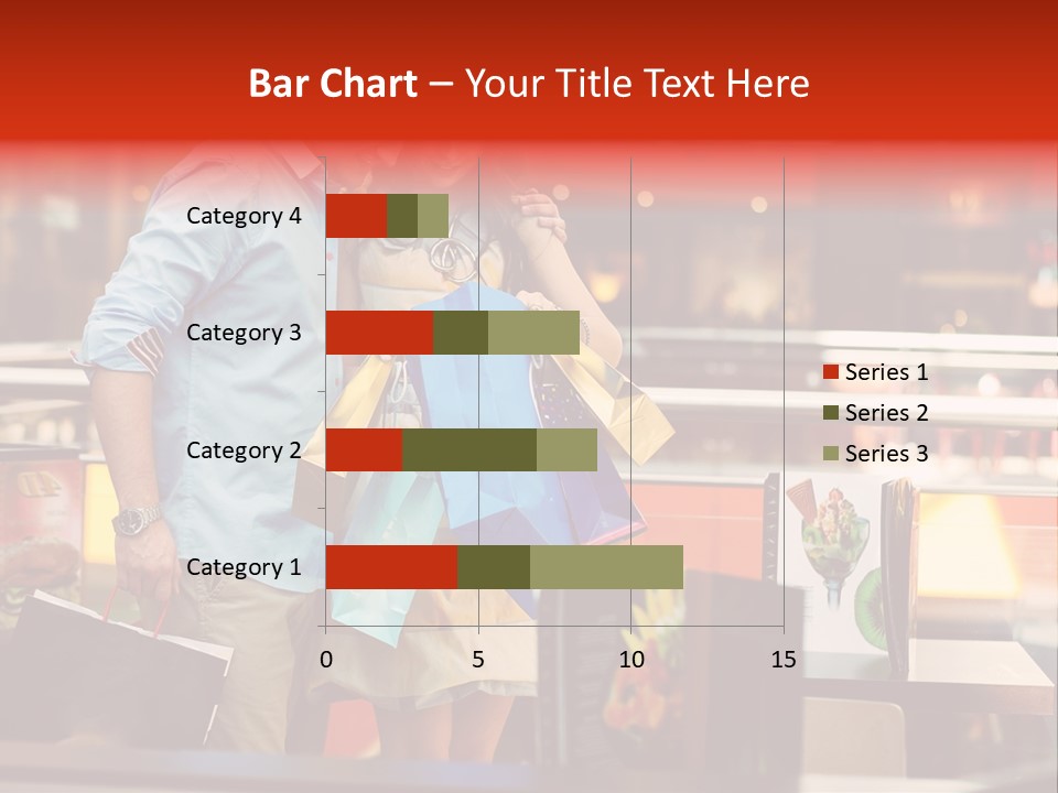 Mannequin Retail Couple PowerPoint Template