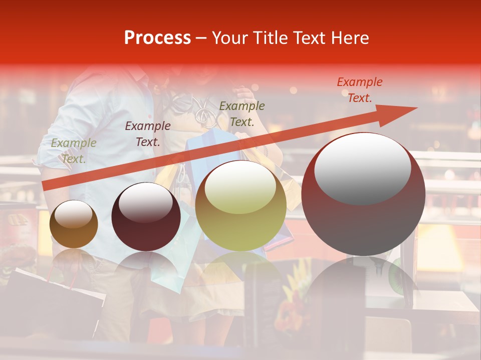 Mannequin Retail Couple PowerPoint Template