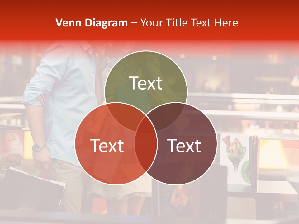 Mannequin Retail Couple PowerPoint Template