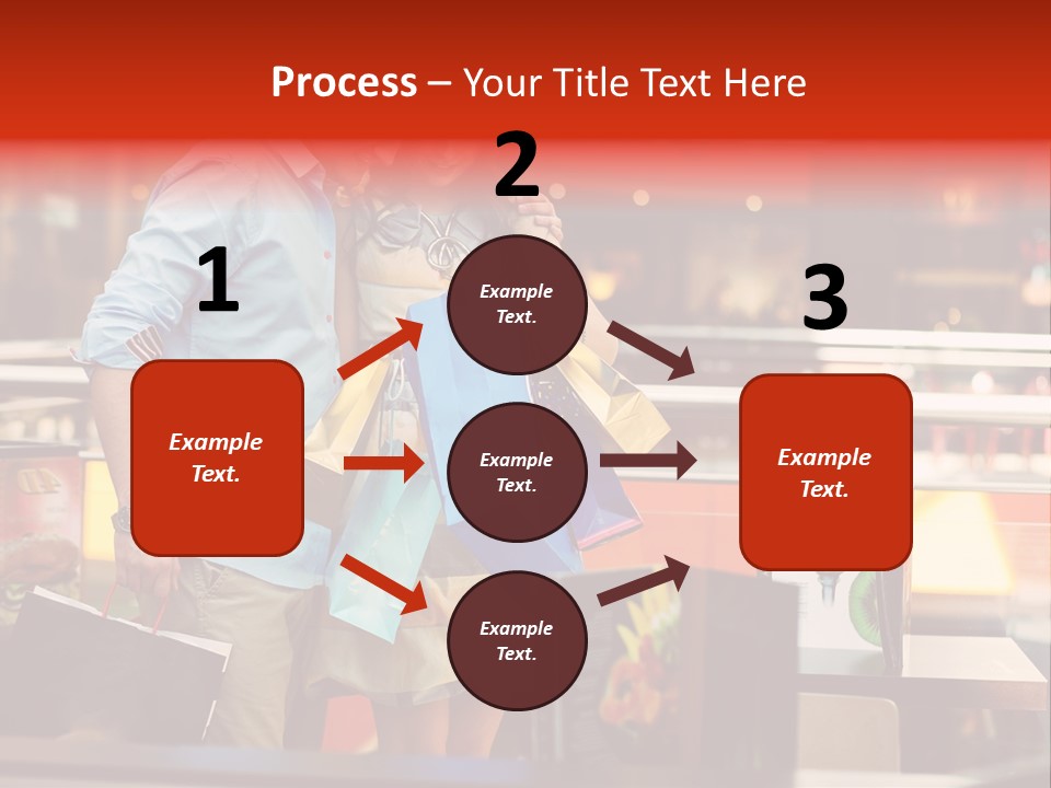 Mannequin Retail Couple PowerPoint Template