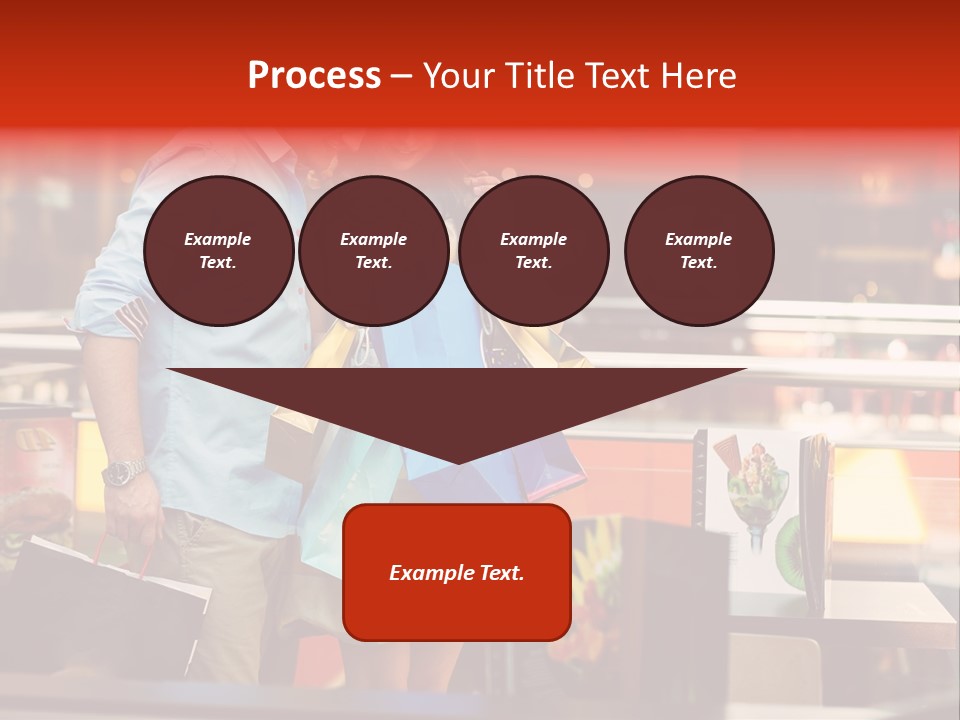 Mannequin Retail Couple PowerPoint Template