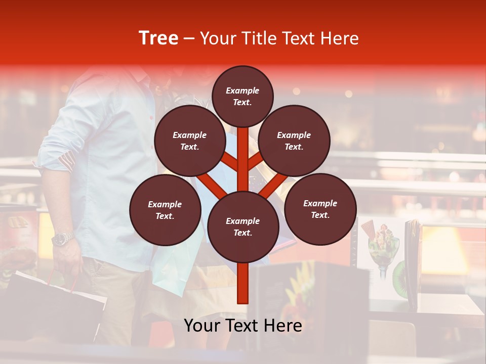 Mannequin Retail Couple PowerPoint Template