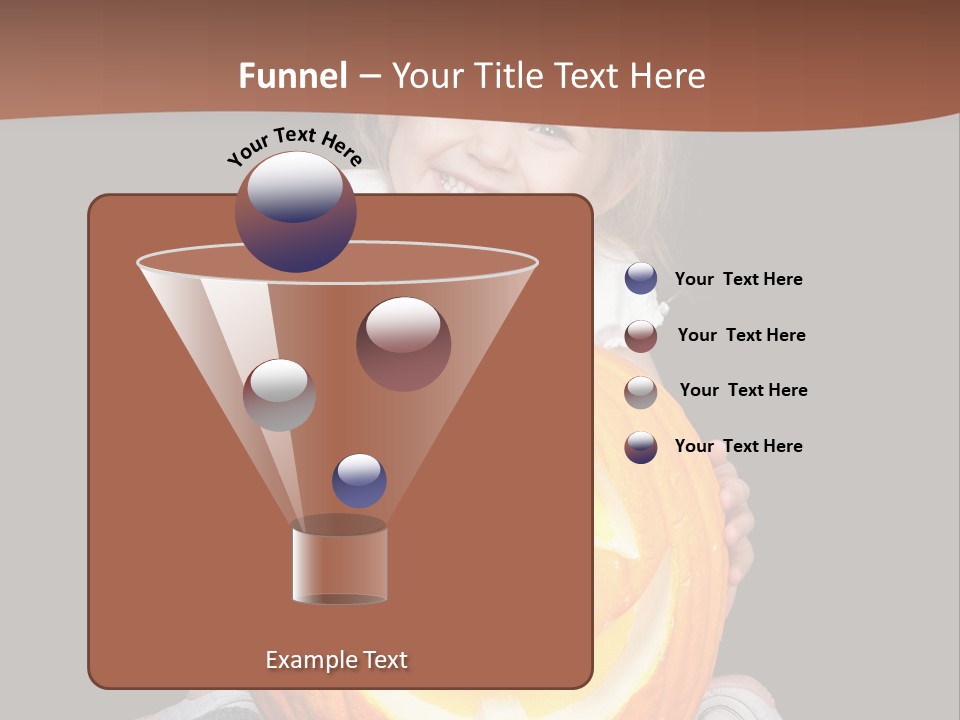 Cute Female Beauty PowerPoint Template