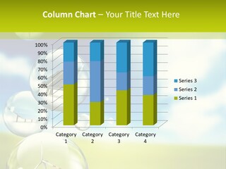 Solar Round Turbine PowerPoint Template