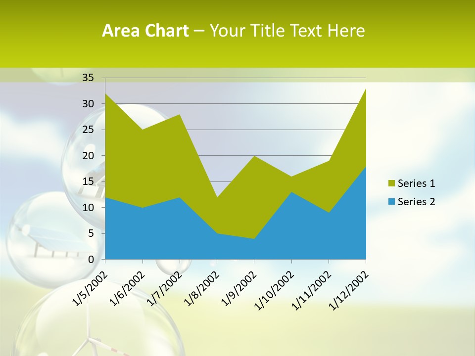 Solar Round Turbine PowerPoint Template