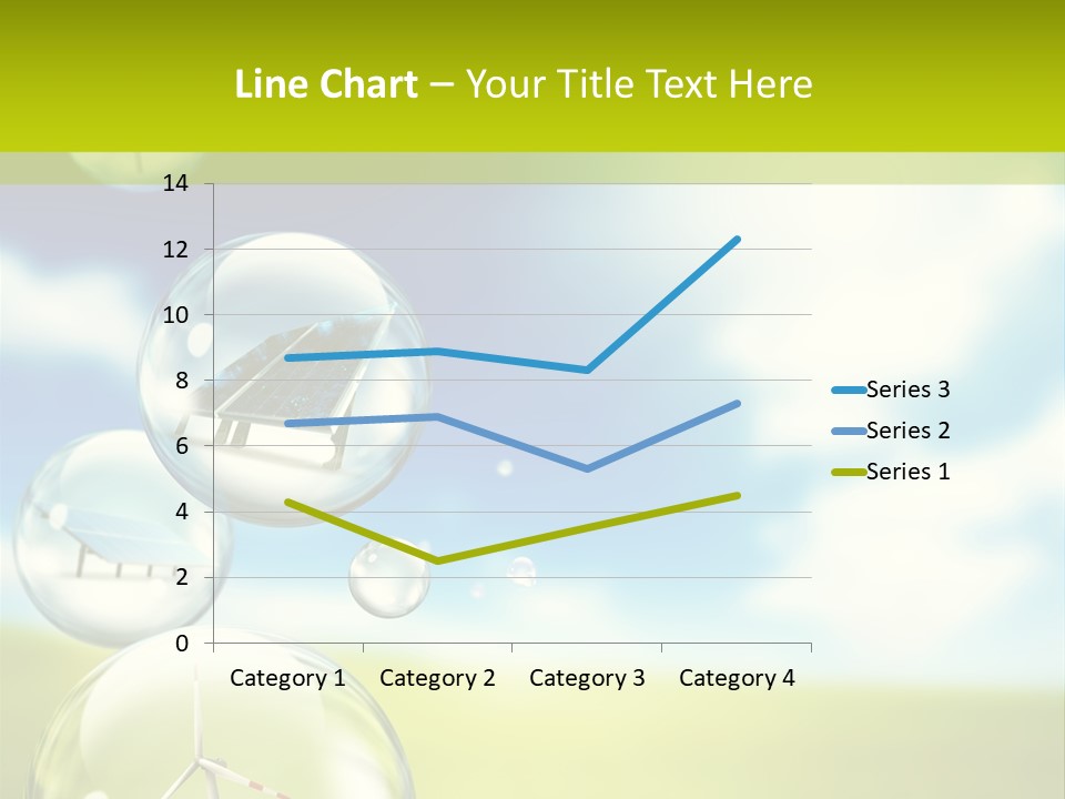 Solar Round Turbine PowerPoint Template