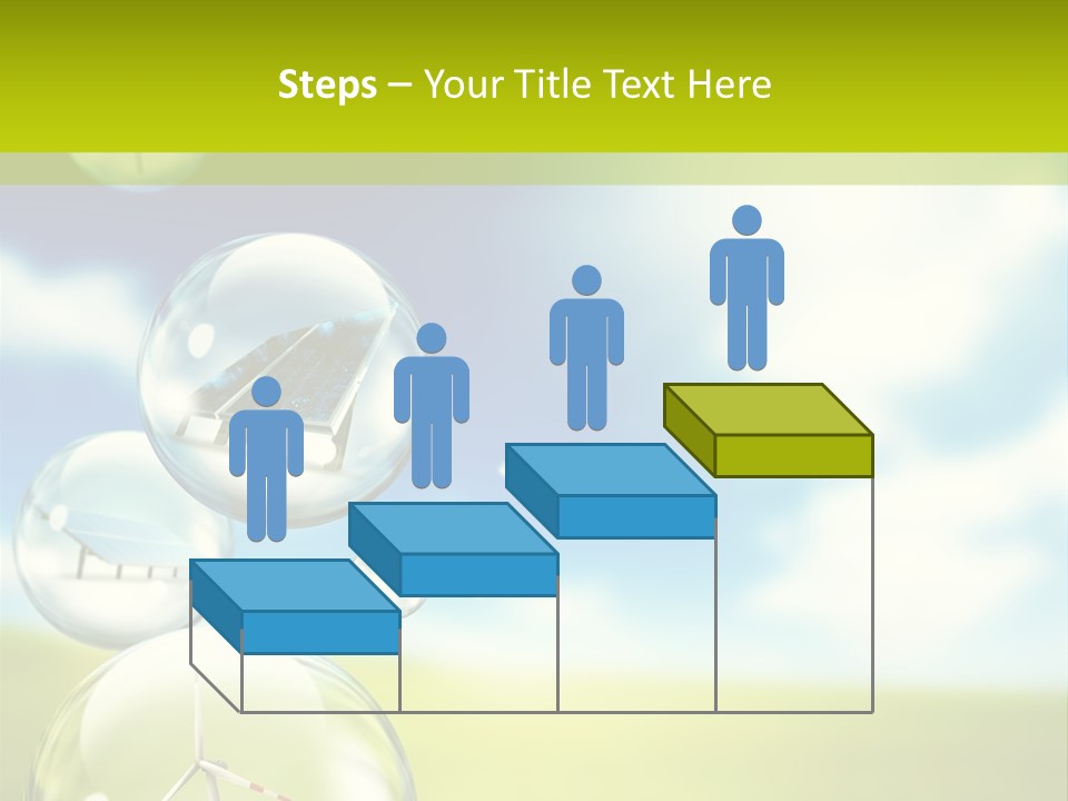 Solar Round Turbine PowerPoint Template