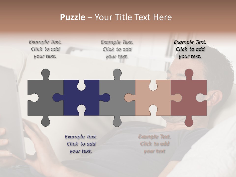 Computer White Indoor PowerPoint Template