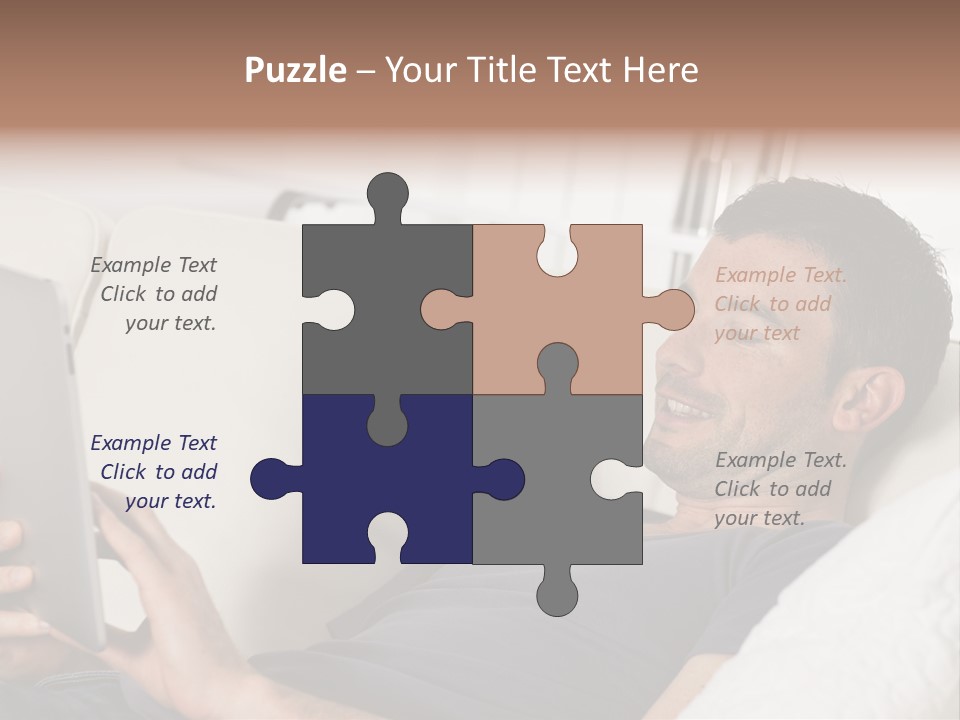 Computer White Indoor PowerPoint Template