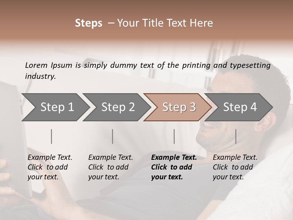 Computer White Indoor PowerPoint Template
