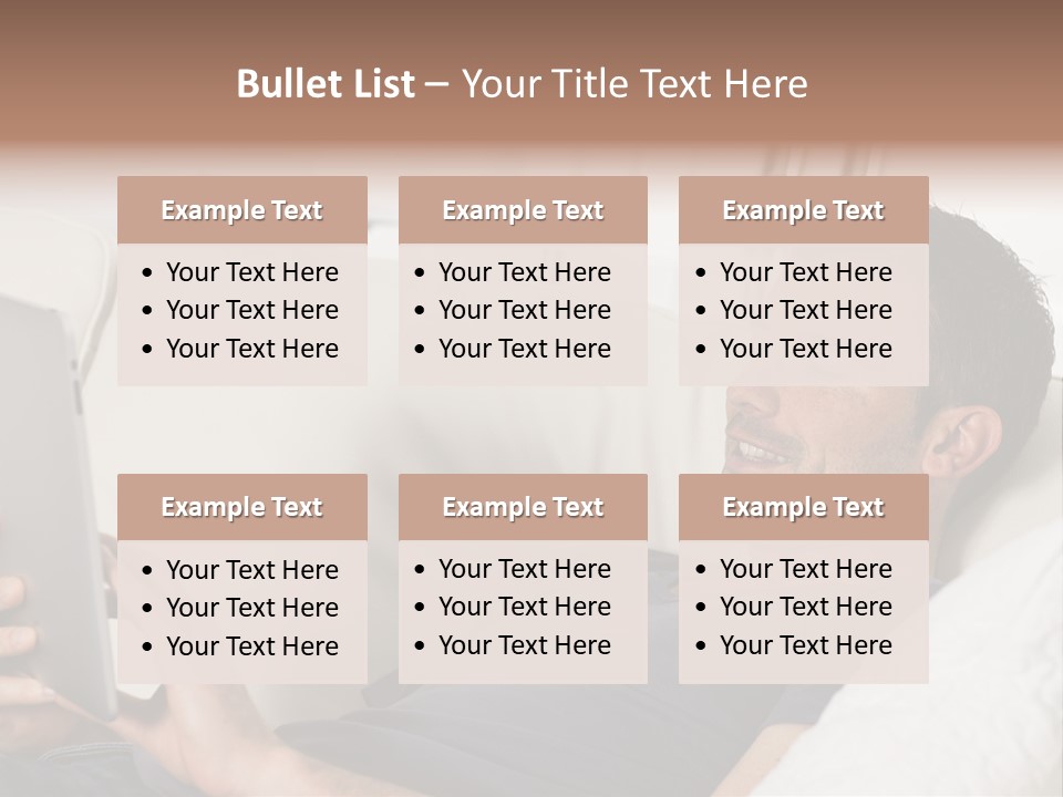 Computer White Indoor PowerPoint Template