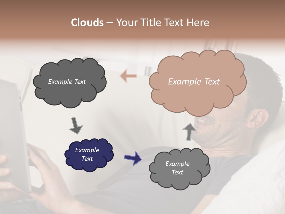 Computer White Indoor PowerPoint Template