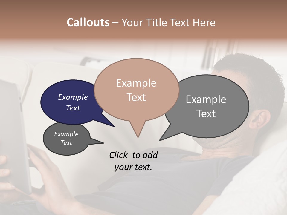 Computer White Indoor PowerPoint Template