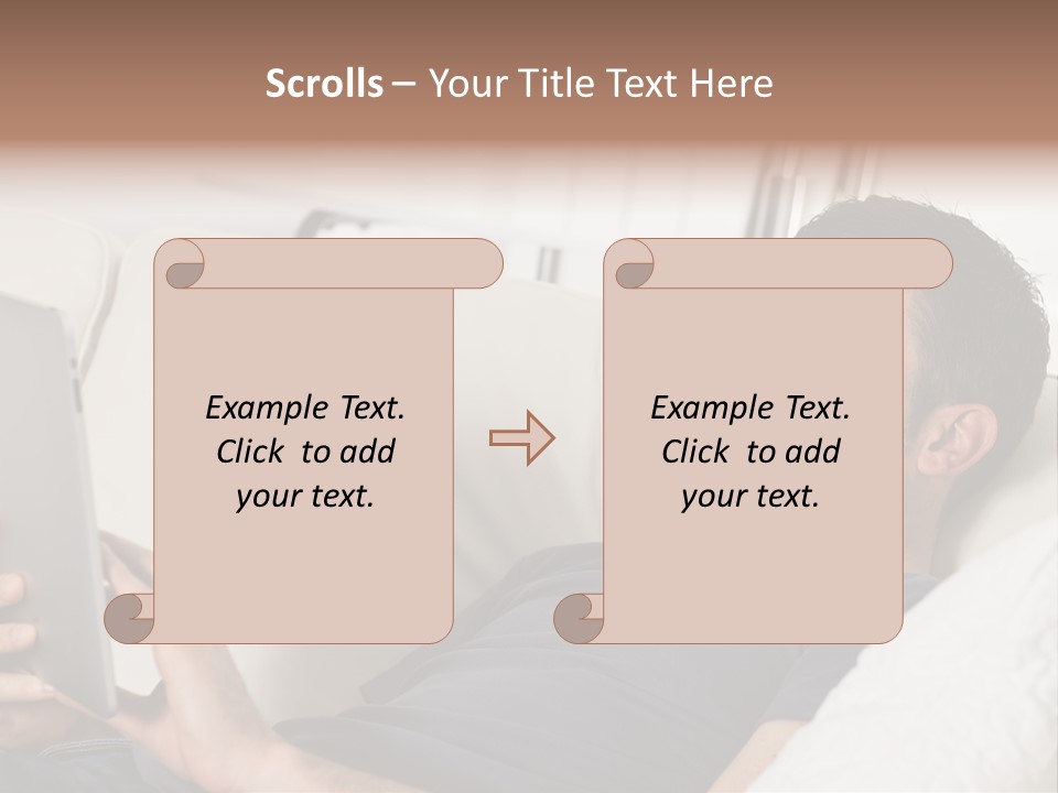 Computer White Indoor PowerPoint Template