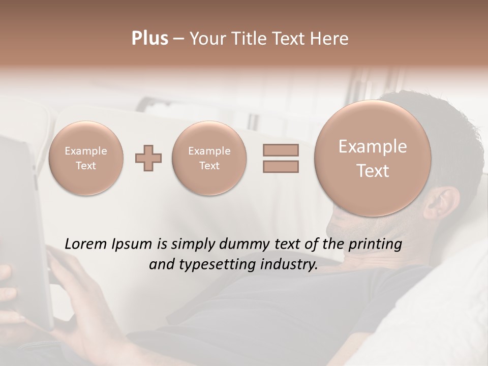Computer White Indoor PowerPoint Template