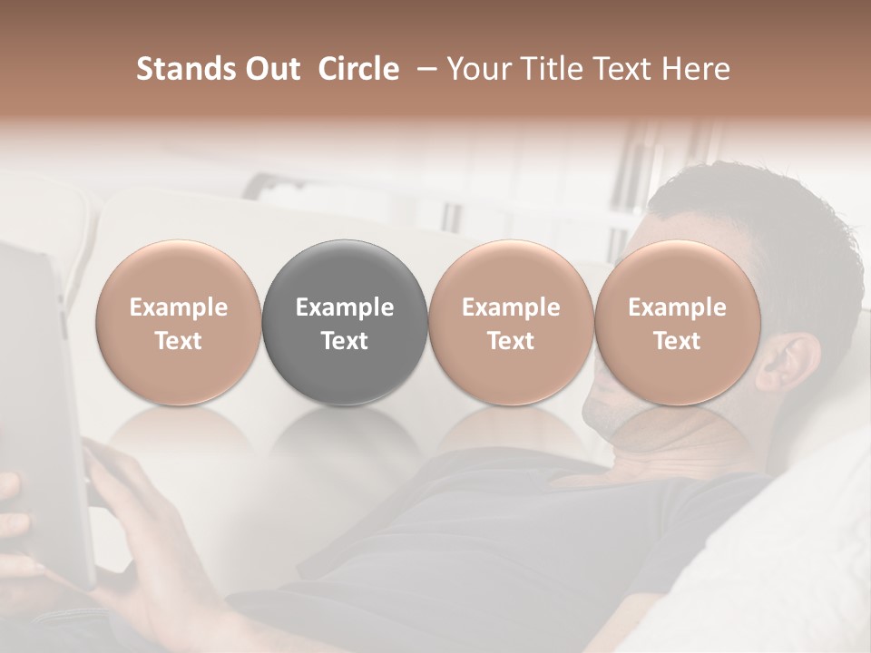 Computer White Indoor PowerPoint Template